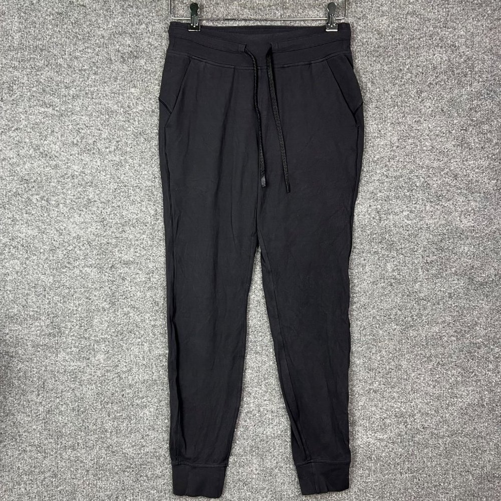 Lululemon Pants Women 6  Black Stretch‎ Sweatpants Joggers Drawstring